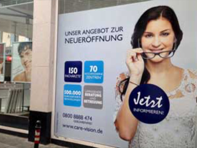 Schaufensterbeschriftungen